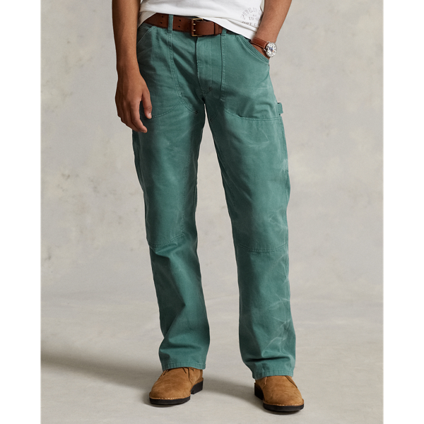 パンツ RRL Carpenter Pants made in USA size30 Engineer Fit Distressed Carpenter Pant
