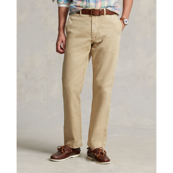 Coastal Beige Salinger Straight Fit Chino Pant Polo Ralph Lauren 4