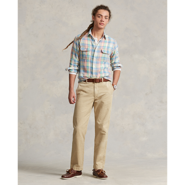 Coastal Beige Salinger Straight Fit Chino Pant Polo Ralph Lauren 1