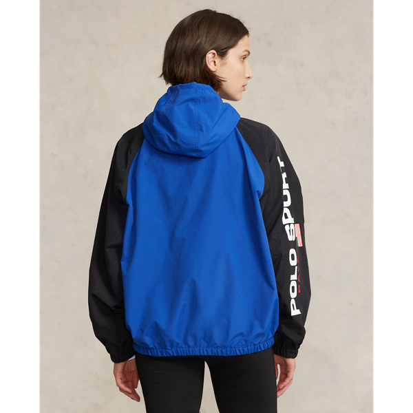 Ralph high quality Lauren Rain Jacket ‘Multi Colora’ (size us wmns XL)