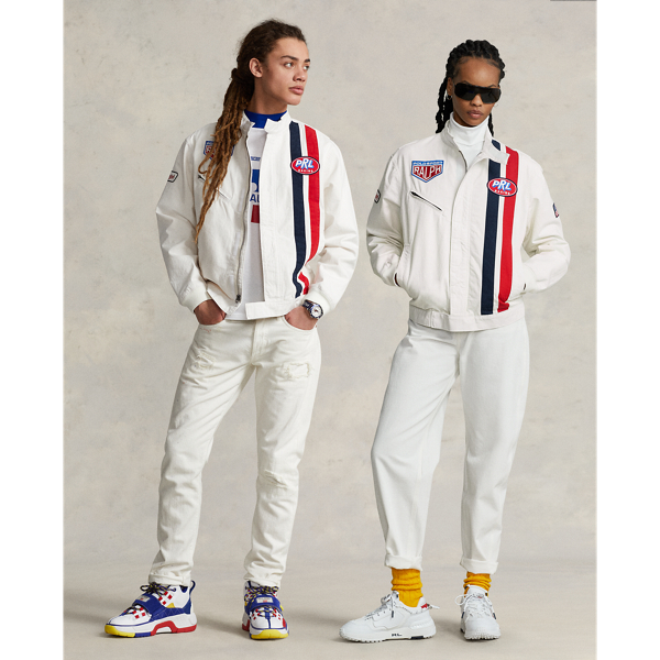 Polo ralph lauren canvas racing jacket online