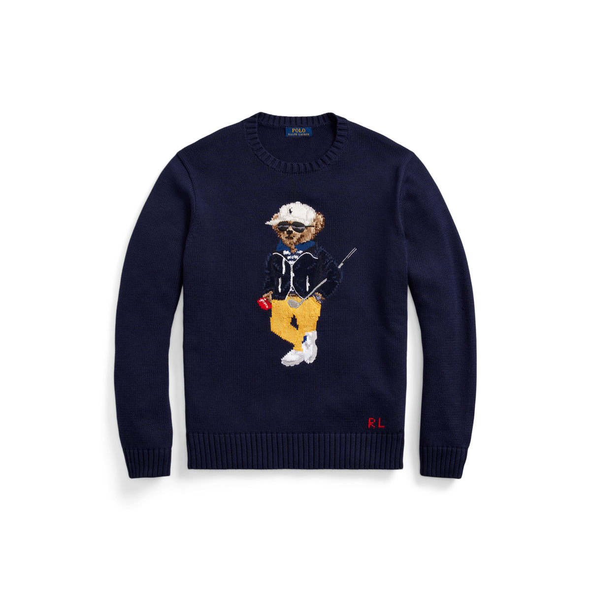 Polo Bear Cotton-Blend Sweater | Ralph Lauren Polo Bear Cotton-Blend Sweater | Ralph Lauren