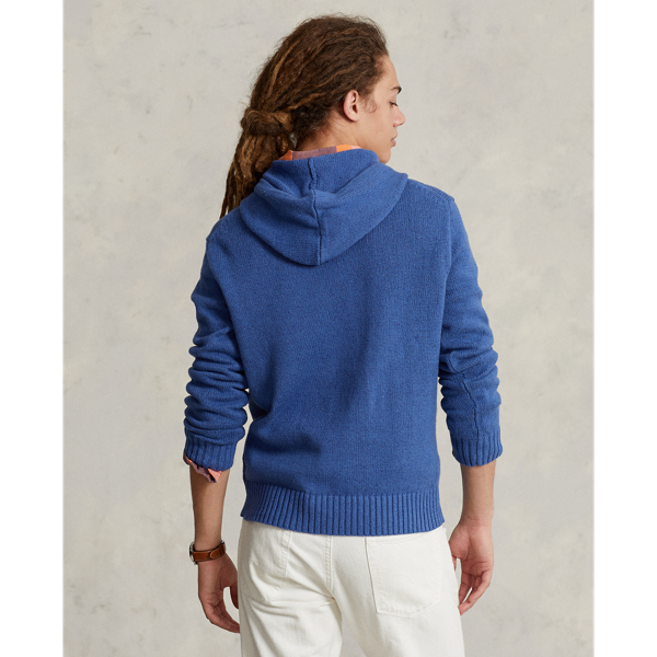 Pull à capuche Polo Bear en coton Polo Ralph Lauren en Royal ancien 4