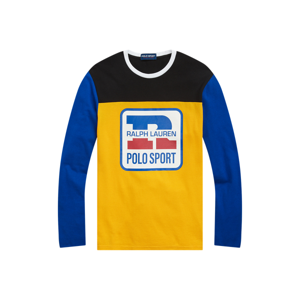 Logo Waffle-Knit T-Shirt Polo Ralph Lauren 1