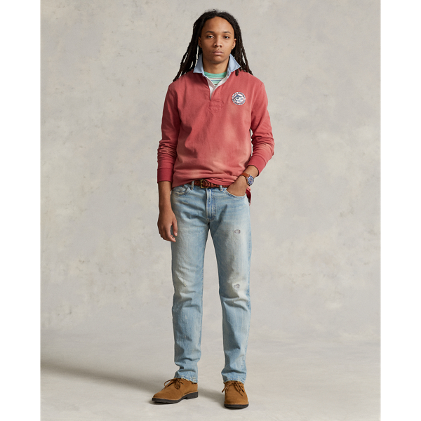 Chili Pepper Classic Fit Jersey Rugby Shirt Polo Ralph Lauren 4