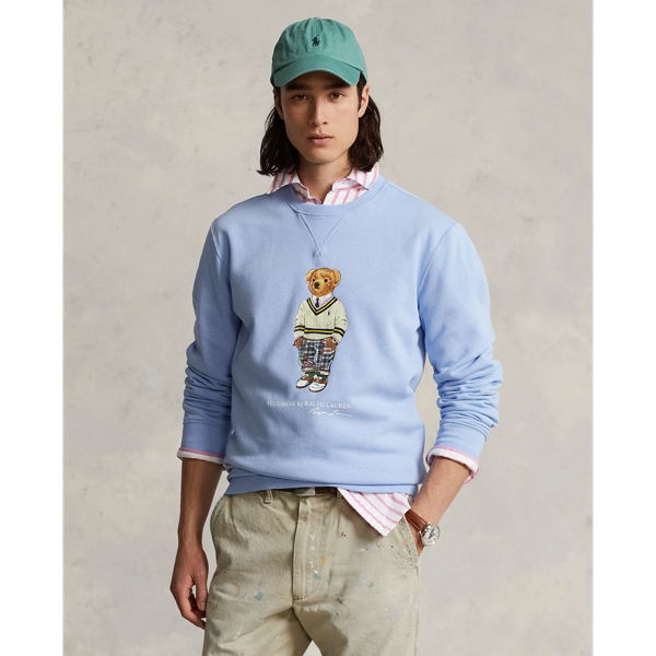 Ralph lauren sweatshirt with bear hotsell