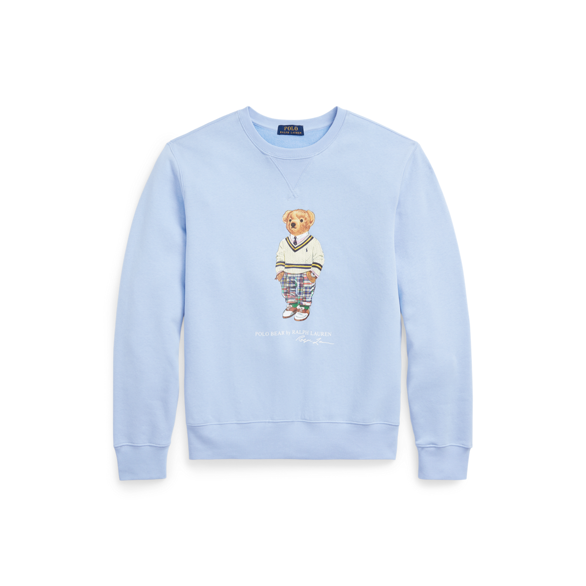 New 4XTall Polo Ralph Lauren Sky Baby Blue Beach Bear factory Hoodie Sweatshirt