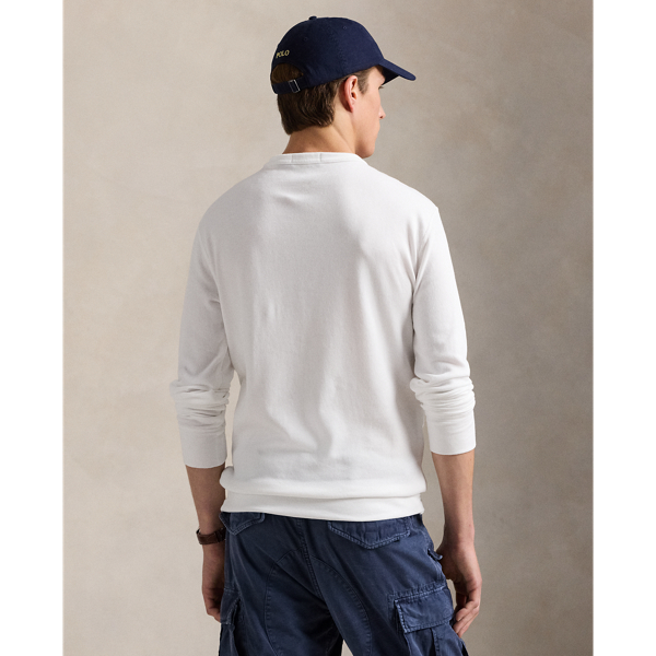 【極美品】ポロラルフローレン 24年モデル スパ テリー スウェットシャツ 刺繍 ポロ ラルフ ローレン〉には個性あふれる新作が揃っている！大人