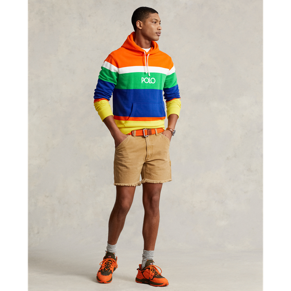 送料関税無料【POLO RALPH LAUREN】STRIPED FLEECEスウェット Striped Fleece Hoodie