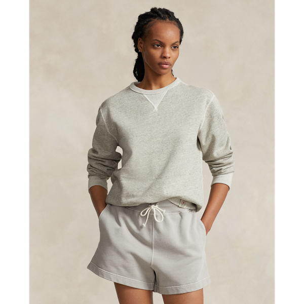 Ralph lauren women's grey sweatshirt clearance