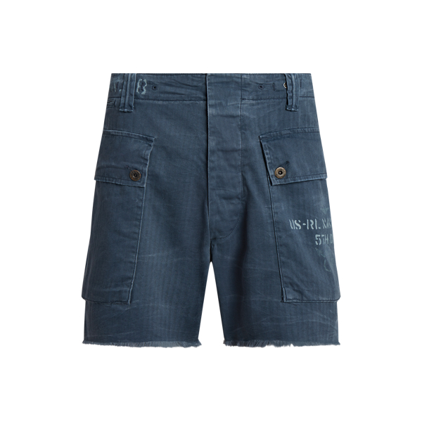 Short cargo d&eacute;contract&eacute; en serg&eacute; 15,2&nbsp;cm Polo Ralph Lauren en 1