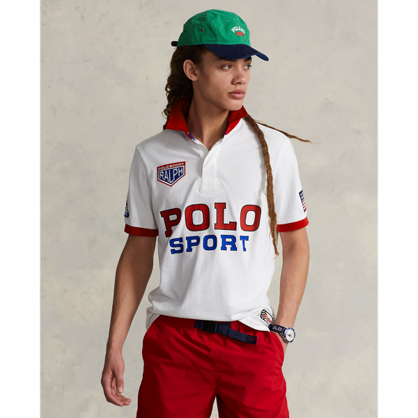 Classic Fit Polo Sport Mesh Rugby Shirt