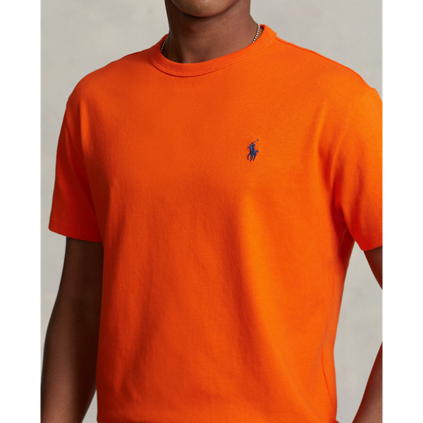 Sailing Orange Classic Fit Heavyweight Jersey T-Shirt Polo Ralph Lauren 6