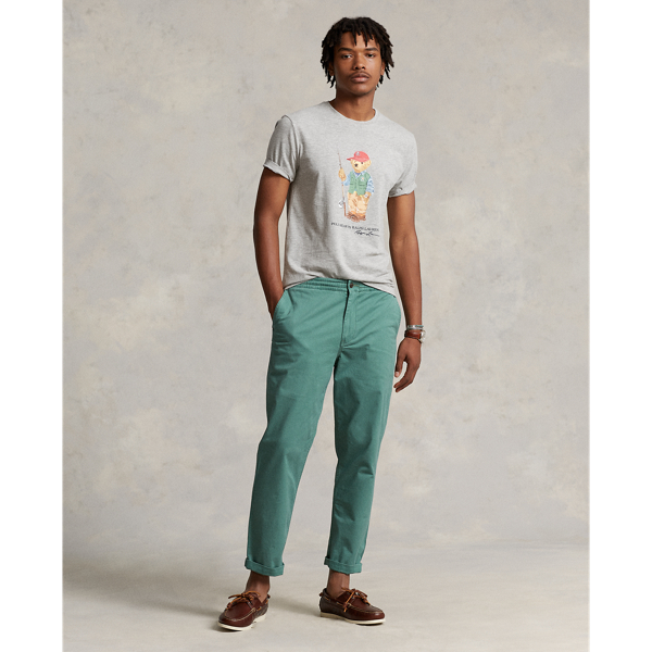 Heather Fishing Bear Classic Fit Polo Bear Jersey T-Shirt Polo Ralph Lauren 4