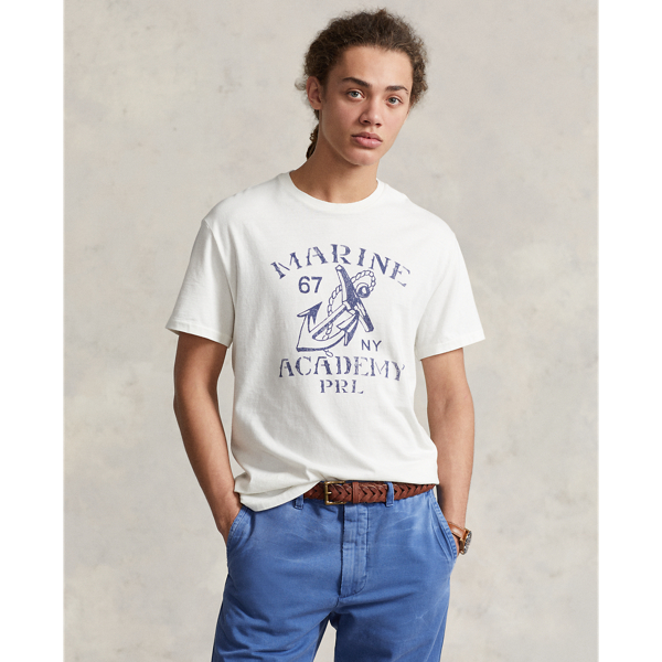 Classic Fit Graphic Jersey T-Shirt | Ralph Lauren