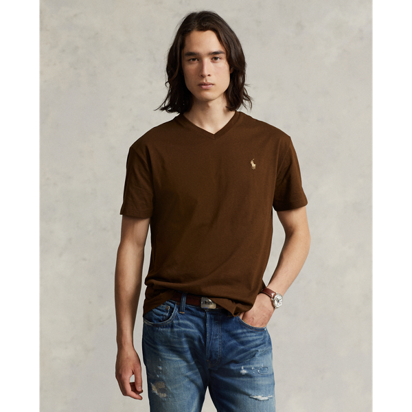 送関込☆POLO RALPH LAUREN CLASSIC FIT JERSEY VNECK TSHIRT Polo Ralph Lauren Classic Fit V-Neck Undershirt T-Shirts 3