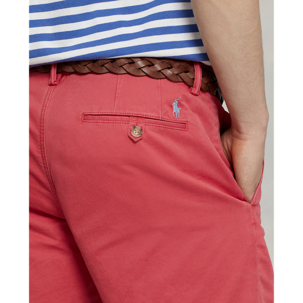 Straight-Fit Stretch-Chinoshorts Polo Ralph Lauren in Steuerbord-Rot 6