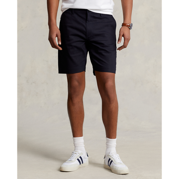 Collection Navy 7-Inch Slim Fit Stretch Dobby Short Polo Ralph Lauren 4