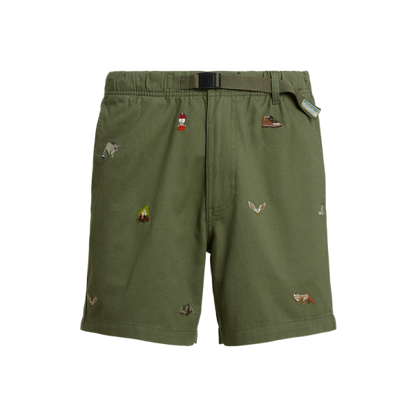 15.2 cm Embroidered Twill Hiking Short Polo Ralph Lauren 1