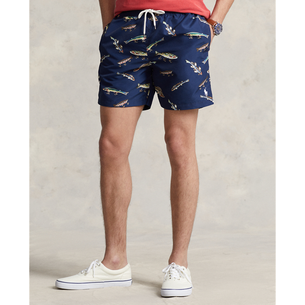 Bait & Tackle 5.75-Inch Traveler Classic Swim Trunk Polo Ralph Lauren 4