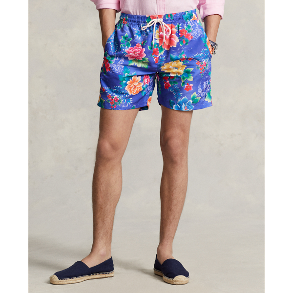 Avondale Floral 5.75-Inch Traveler Classic Swim Trunk Polo Ralph Lauren 4