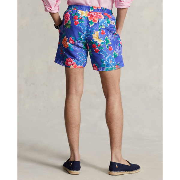 Avondale Floral 5.75-Inch Traveler Classic Swim Trunk Polo Ralph Lauren 5
