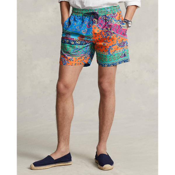Provencal Medallion 5.75-Inch Traveler Classic Swim Trunk Polo Ralph Lauren 4