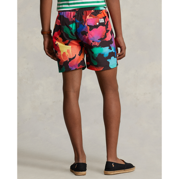 Infrared Player Camo 5.75-Inch Traveler Classic Swim Trunk Polo Ralph Lauren 5