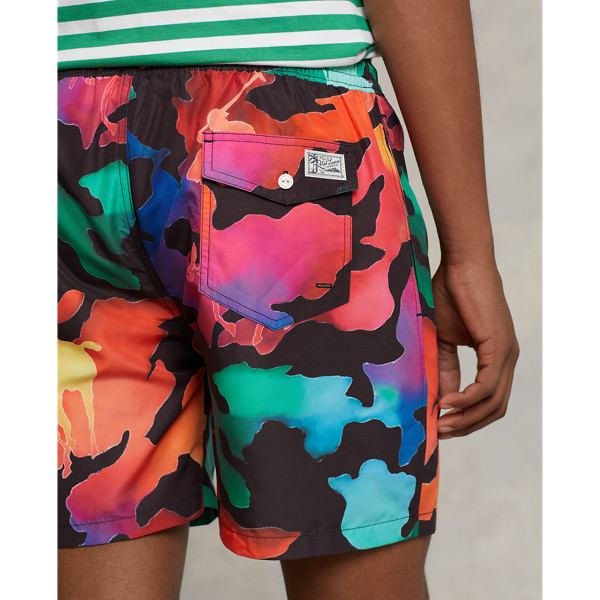 Infrared Player Camo 5.75-Inch Traveler Classic Swim Trunk Polo Ralph Lauren 6