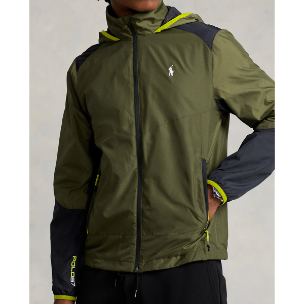 Dark Sage/Polo Black Water-Repellent Ripstop Jacket Polo Ralph Lauren 6