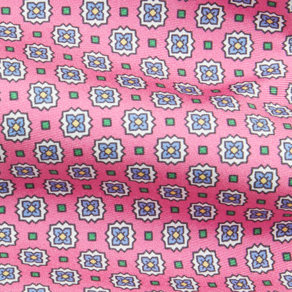 Pink Print Silk Tie Polo Ralph Lauren 3