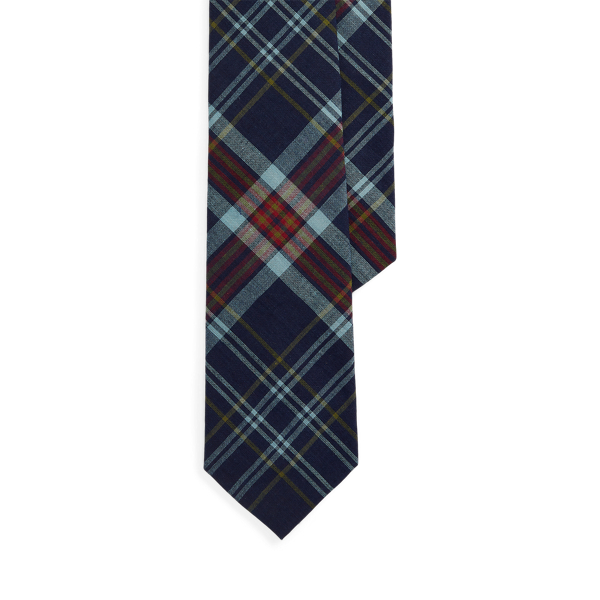 Plaid Cotton Tie