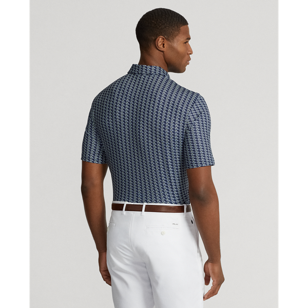 Graphic Yellow Classic Fit Performance Polo Shirt RLX 4