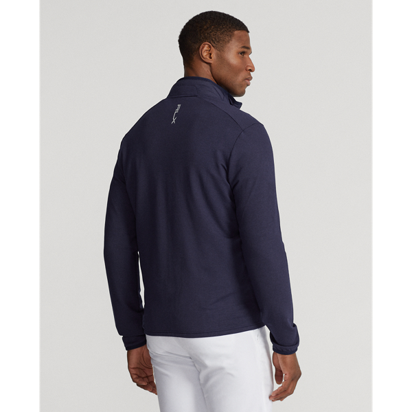 Refined Navy Hybrid Mockneck Jacket RLX for winter 5