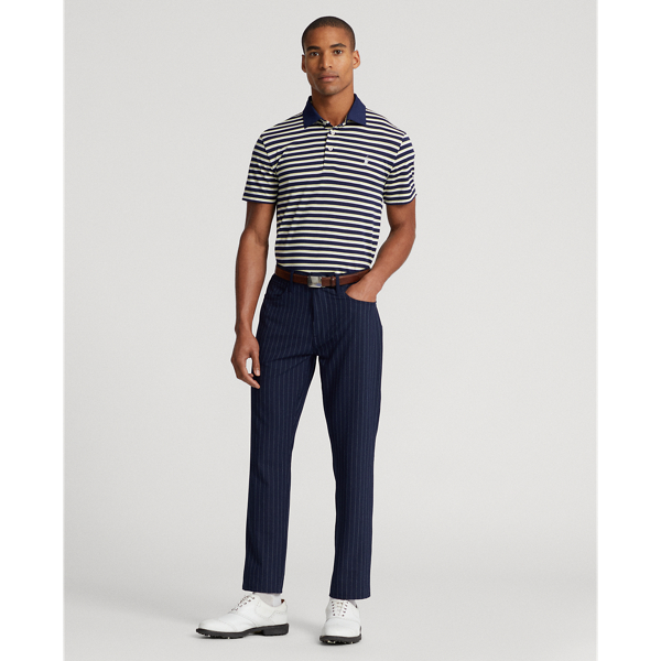 Refined Navy Multi Custom Slim Fit Performance Polo Shirt RLX 1