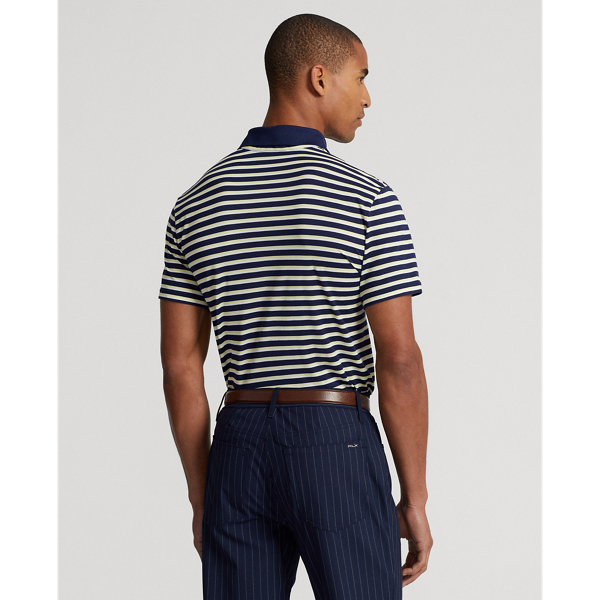 Refined Navy Multi Custom Slim Fit Performance Polo Shirt RLX 4