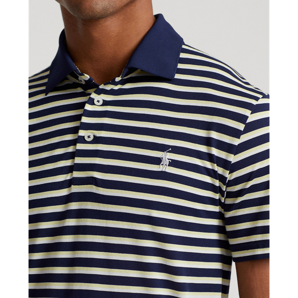 Refined Navy Multi Custom Slim Fit Performance Polo Shirt RLX 5