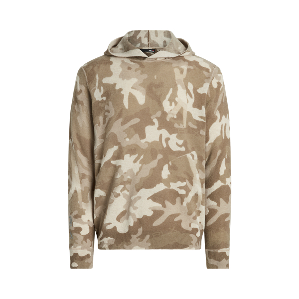 Player Camo Khaki Golf-Camo Washable Cashmere Sweater RLX 2