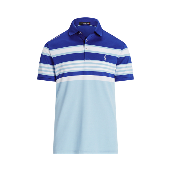 Royal Blue Multi Classic Fit Performance Mesh Polo Shirt RLX 2