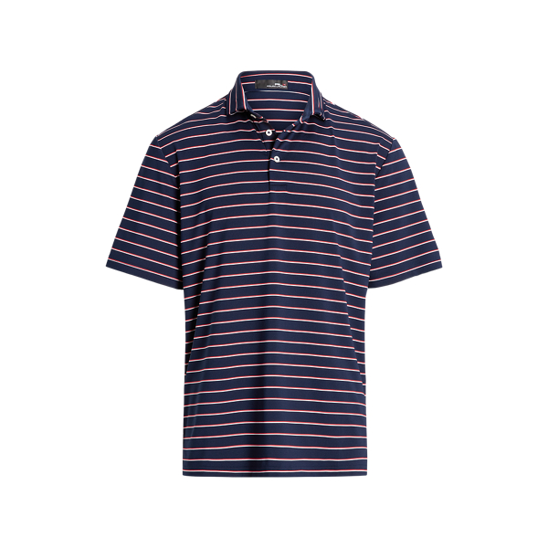 Refined Navy Multi Classic Fit Stretch Jersey Polo Shirt RLX 2