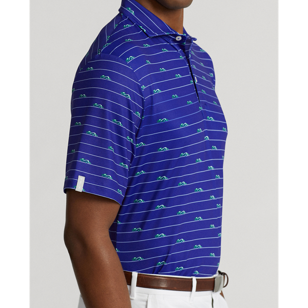 Royal Bedford Automobile Classic Fit Performance Print Polo Shirt RLX 5