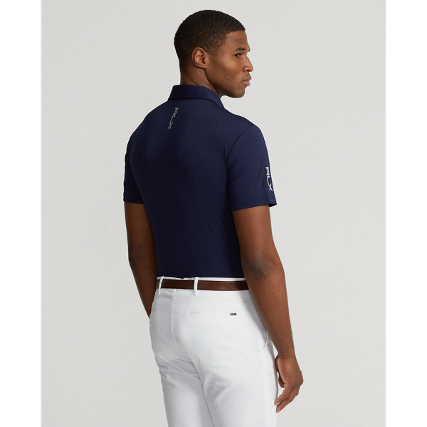 Refined Navy Custom Slim Fit Performance Polo Shirt RLX 5