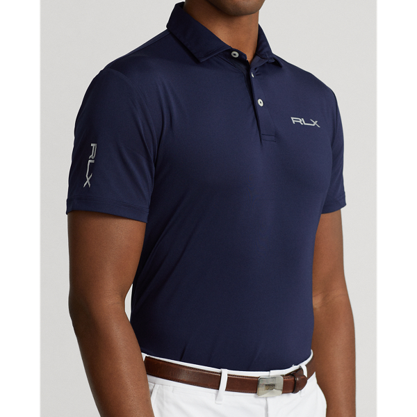 Refined Navy Custom Slim Fit Performance Polo Shirt RLX 6