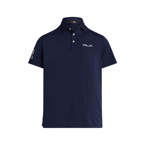 Refined Navy Custom Slim Fit Performance Polo Shirt RLX 2