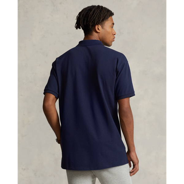 Cruise Navy Big Fit Logo Mesh Polo Shirt Polo Ralph Lauren 5