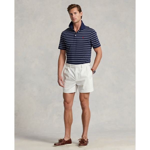 Refined Navy/White Classic Fit Performance Polo Shirt Polo Ralph Lauren 4