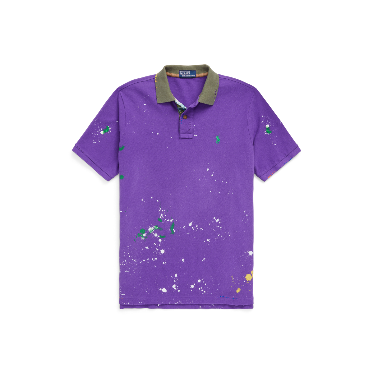 Men’s Polo sold Ralph Lauren Painted Distressed Classic Fit Polo T-Shirt