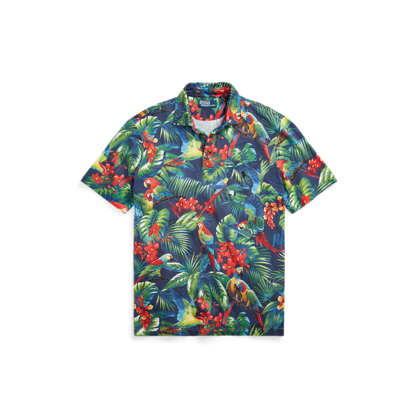 Classic Fit Tropical Jersey Polo Shirt Polo Ralph Lauren 1