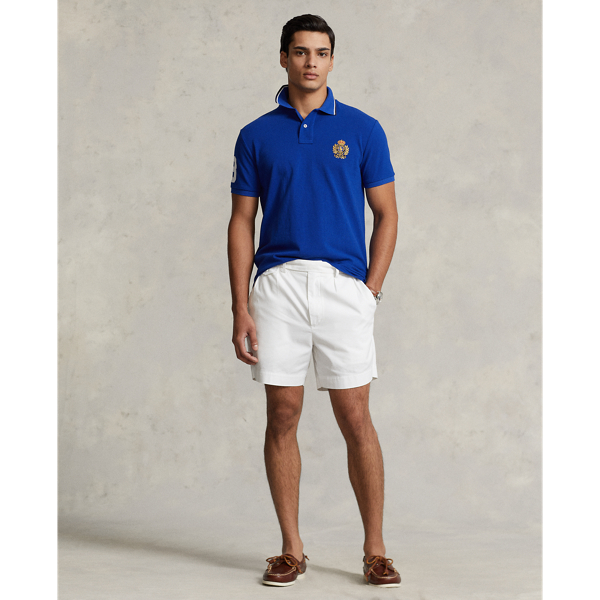 Sapphire Star Classic Fit Polo Crest Mesh Polo Shirt Polo Ralph Lauren 4