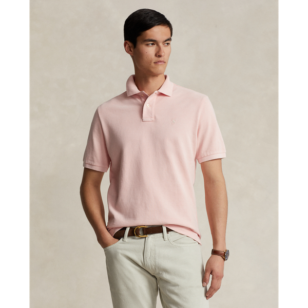 Mens pink ralph lauren t shirt best sale